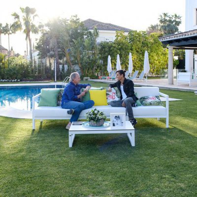 Julio Iglesias Jr. y Bertín Osborne en 'Mi casa es la vuestra'