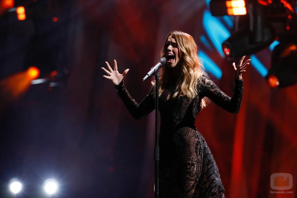 Franka Batelic, representante de Croacia en Eurovision 2018, realiza su primer ensayo