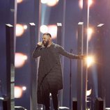 Sevak Khanagyan, representante Armenia en Eurovisión 2018, en el primer ensayo