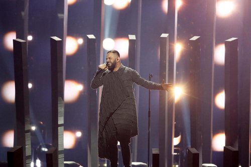 Sevak Khanagyan, representante Armenia en Eurovisión 2018, en el primer ensayo