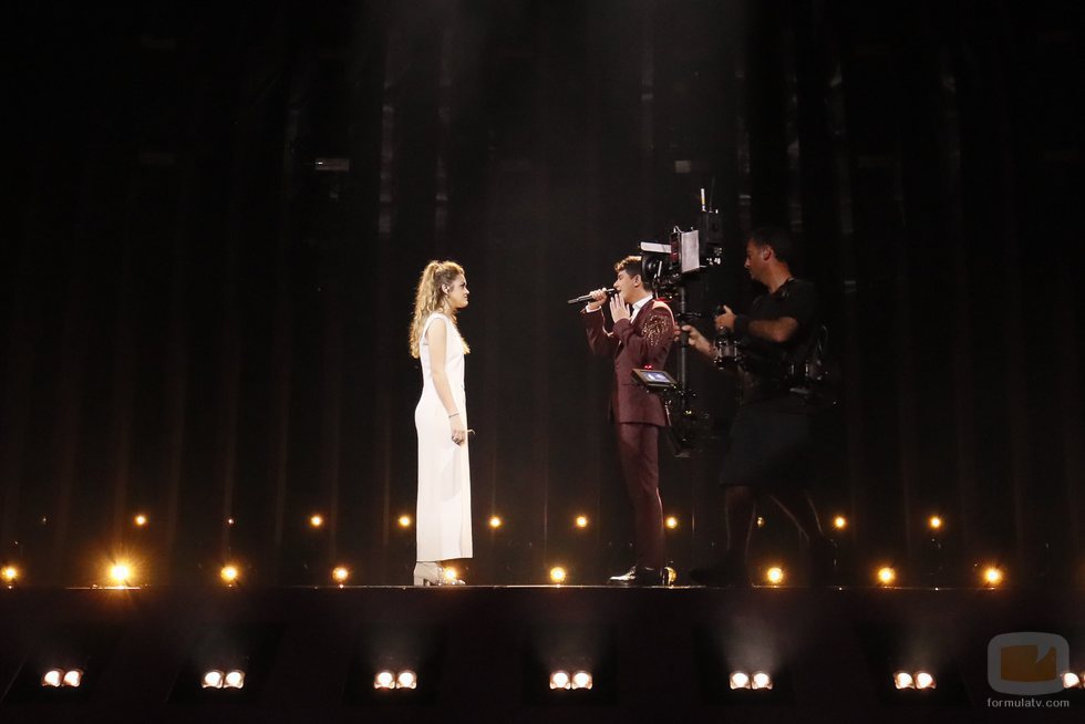 Amaia y Alfred interpretan "Tu canción" en Eurovisión 2018