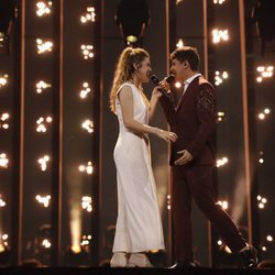 Amaia y Alfred se juntan en su primer ensayo en Eurovisión 2018