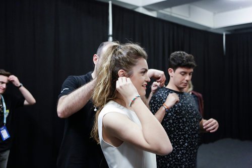 Amaia y Alfred se preparan para su primer ensayo en Eurovisión 2018
