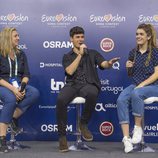 Alfred responde a las preguntas de la primera rueda de España en Lisboa