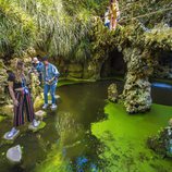 Amaia y Alfred a su visita de la villa portuguesa de Sintra 
