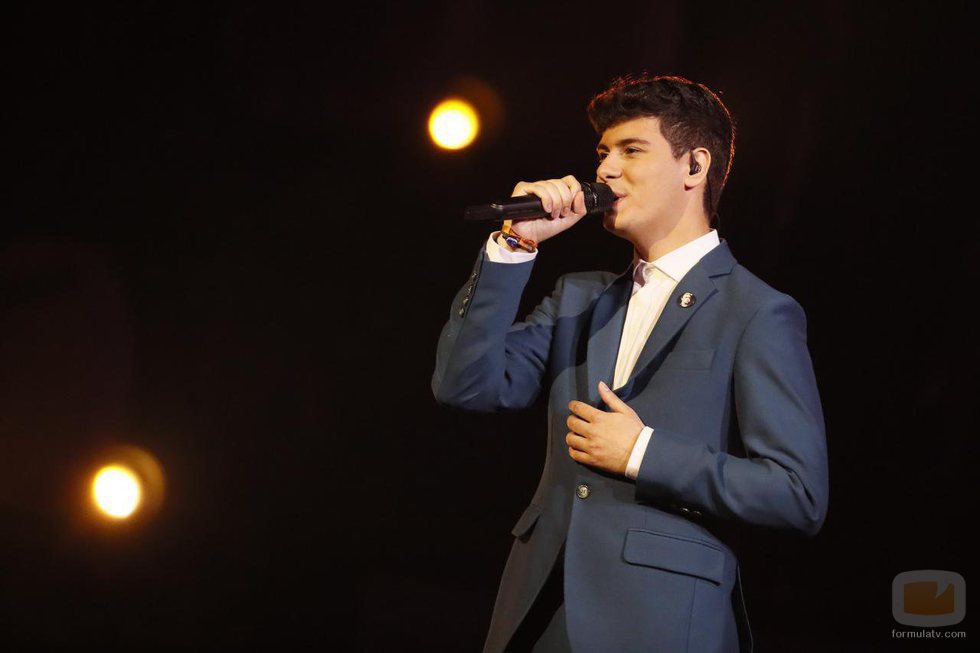 Alfred canta "Tu canción" en el segundo ensayo de Eurovisión 2018