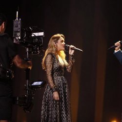 Amaia y Alfred en el segundo ensayo de Eurovisión 2018