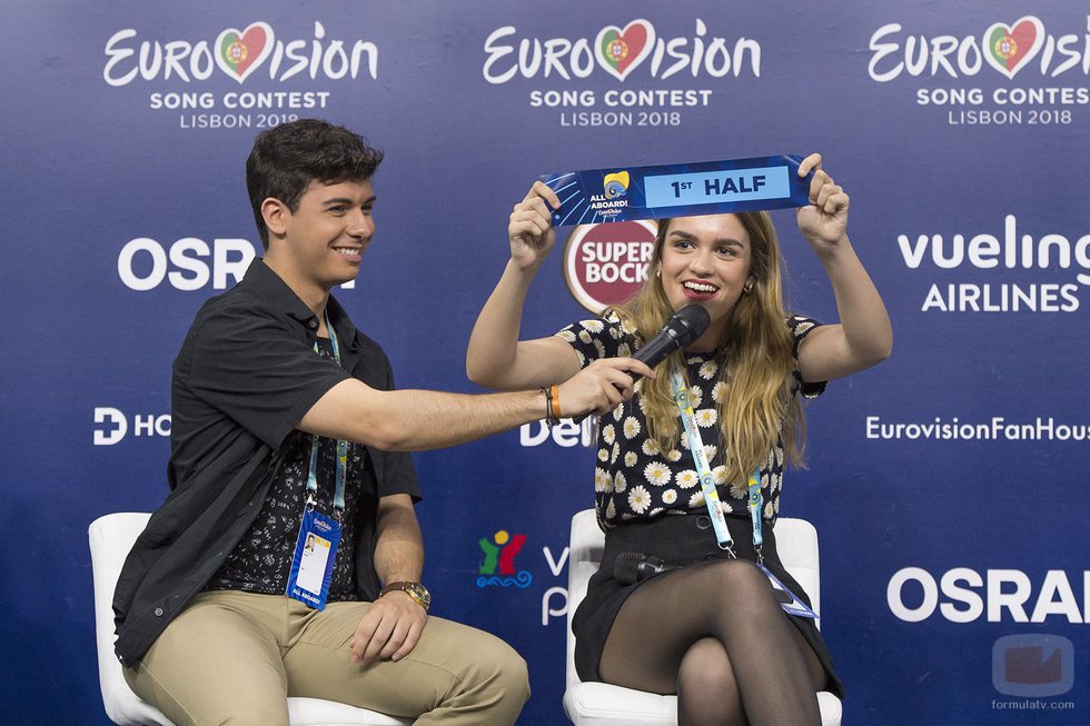 Amaia y Alfred desvelan en qué mitad del Festival de Eurovisión actuarán
