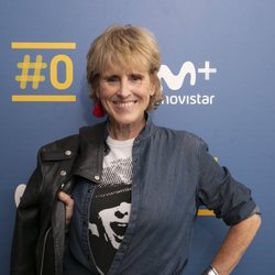 Mercedes Milá en la presentación de su nuevo programa 'Scott y Milá'