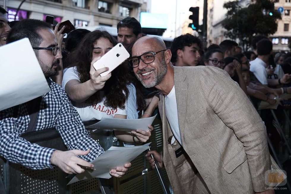Ramiro Blas en la presentación de la tercera temporada de 'Vis a vis'