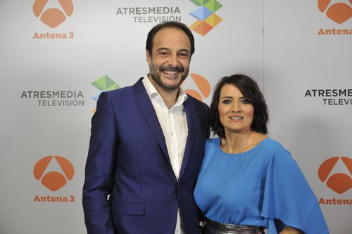 Roberto Vilar y Silvia Abril en la presentación de 'La noche de Rober'