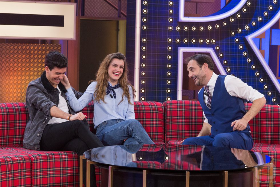 Amaia y Alfred, primeros invitados de 'La noche de Rober'