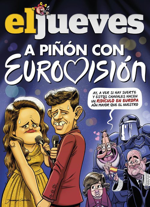 Portada de "El Jueves" sobre la actuación de Amaia y Alfred en Eurovisión