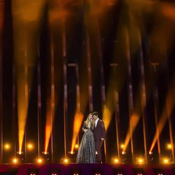 Amaia y Alfred cantan "Tu canción" agarrados en el ensayo general de Eurovisión 2018