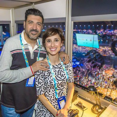 Tony Aguilar y Julia Varela, comentaristas del Festival de Eurovisión 2018 para La 1