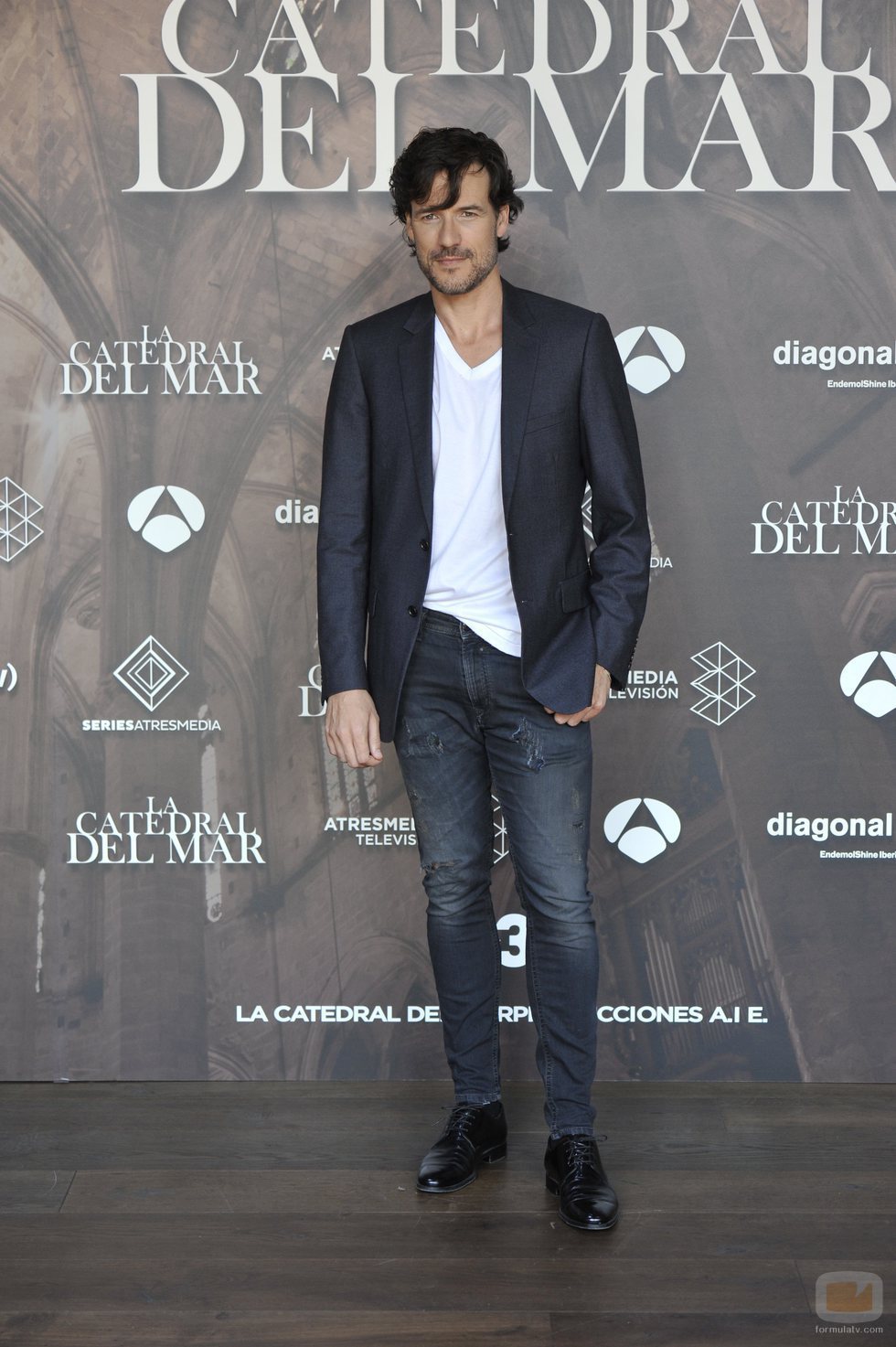 Daniel Grao en la presentación de 'La catedral del mar'