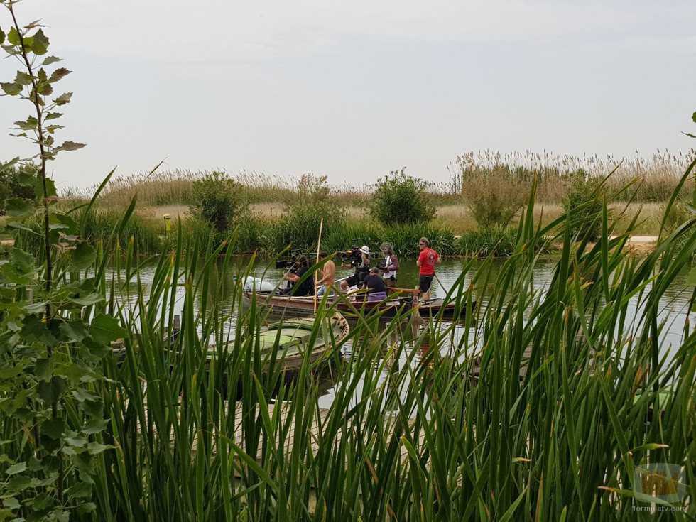 'El embarcadero' comienza su rodaje en la Albufera de Valencia