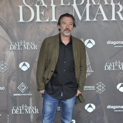 Ginés García Millán en la presentación de 'La catedral del mar'