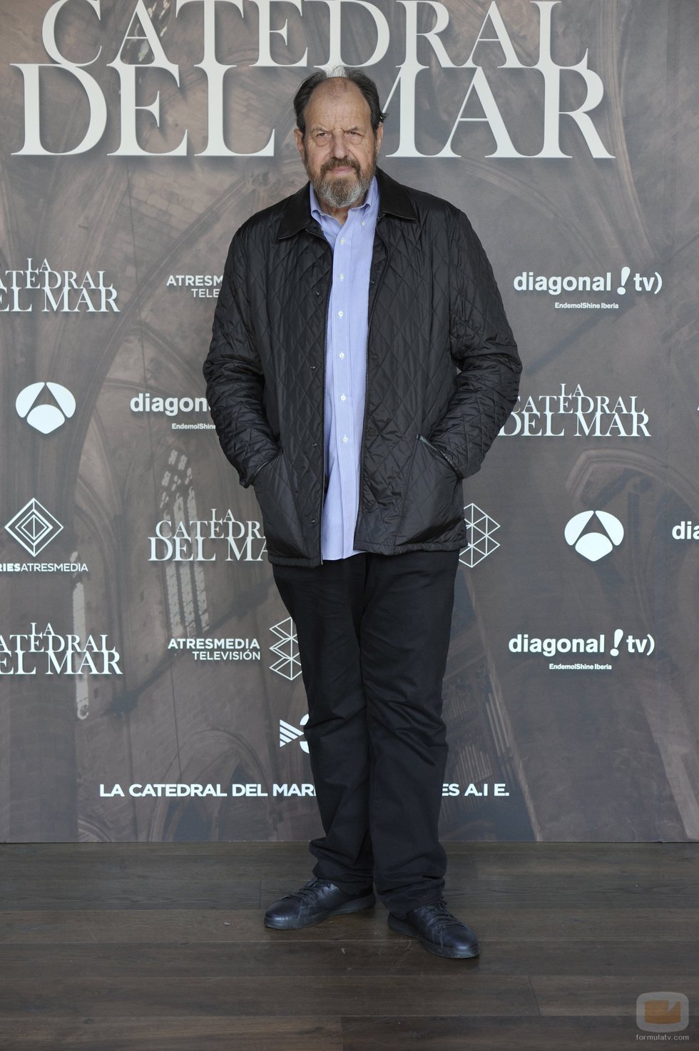 Josep Maria Pou en la presentación de 'La catedral del mar'