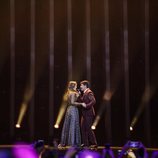 Alfred y Amaia (España) en la Final de Eurovisión 2018