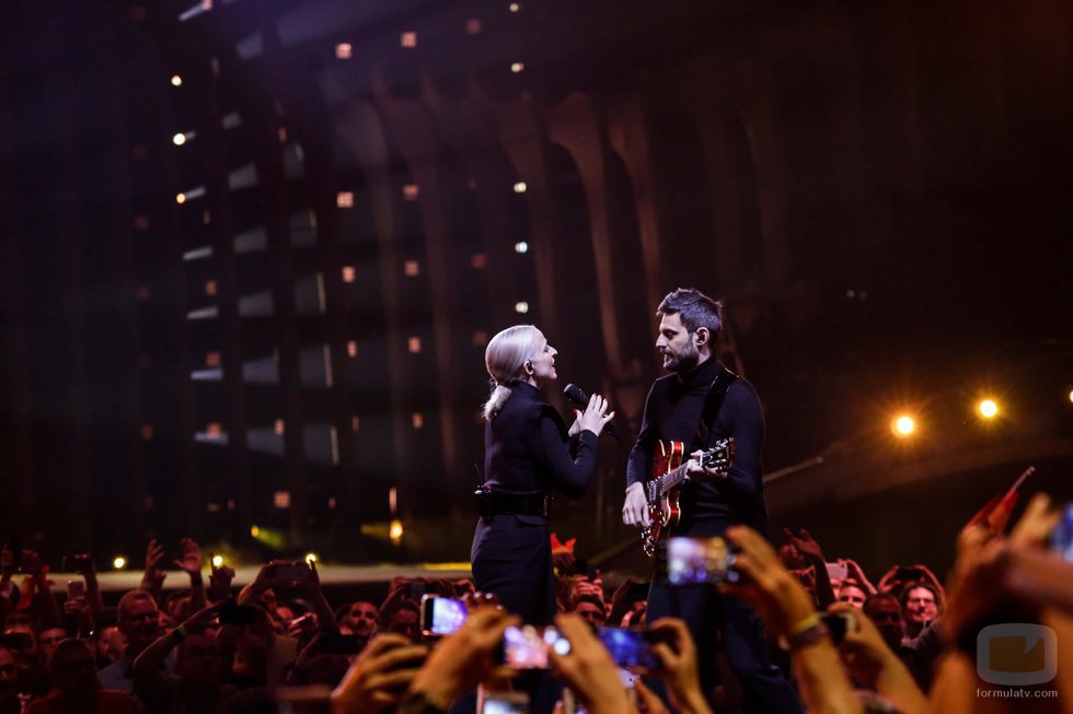 Madame Monsieur (Francia) en la Final de Eurovisión 2018