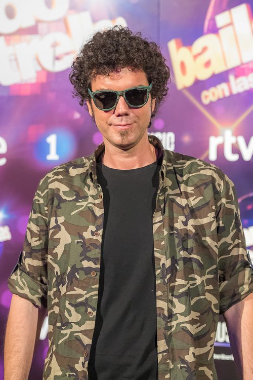 Pablo Ibañez, El Hombre de Negro, en la presentación de 'Bailando con las estrellas'