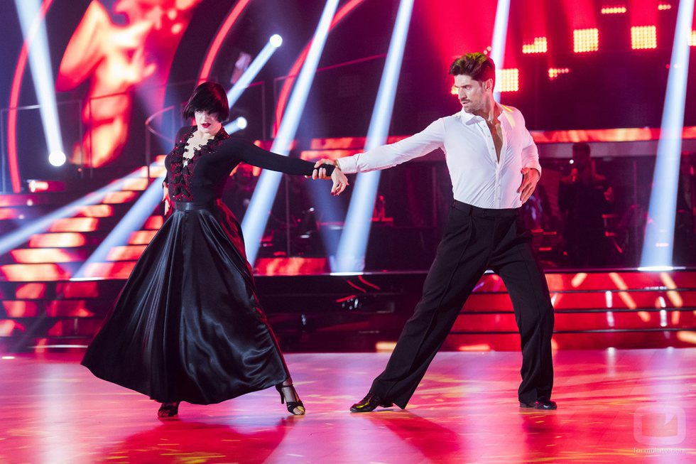 Javier Hernanz en la primera gala de 'Bailando con las estrellas'