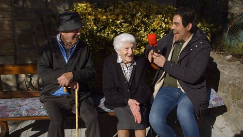 Pablo Chiapella pasa por Burgui en su programa 'El paisano'