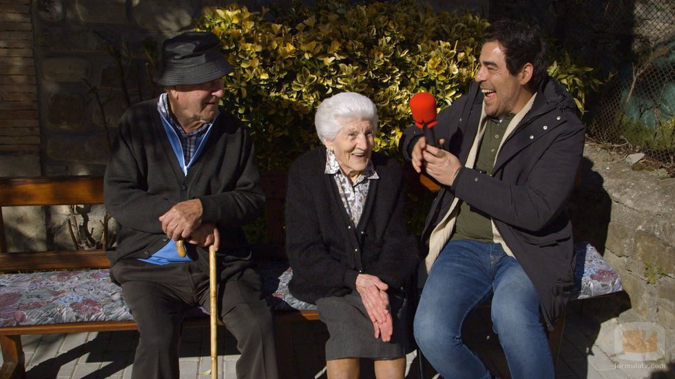 Pablo Chiapella pasa por Burgui en su programa 'El paisano'