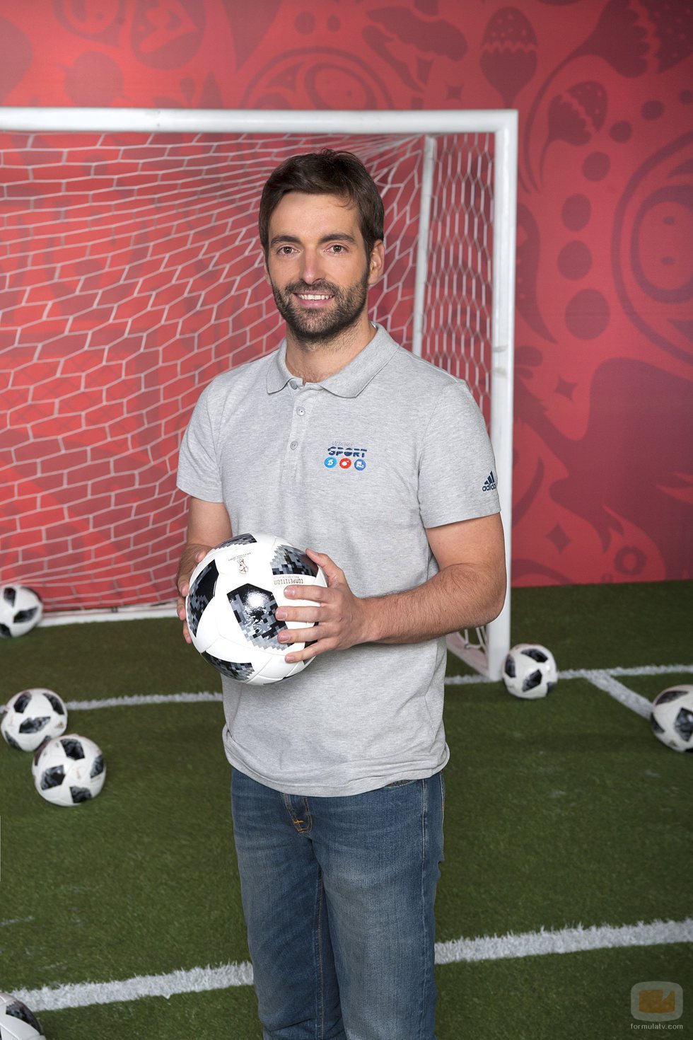 Ricardo Reyes, reportero del Mundial de Futbol 2018 para Mediaset España