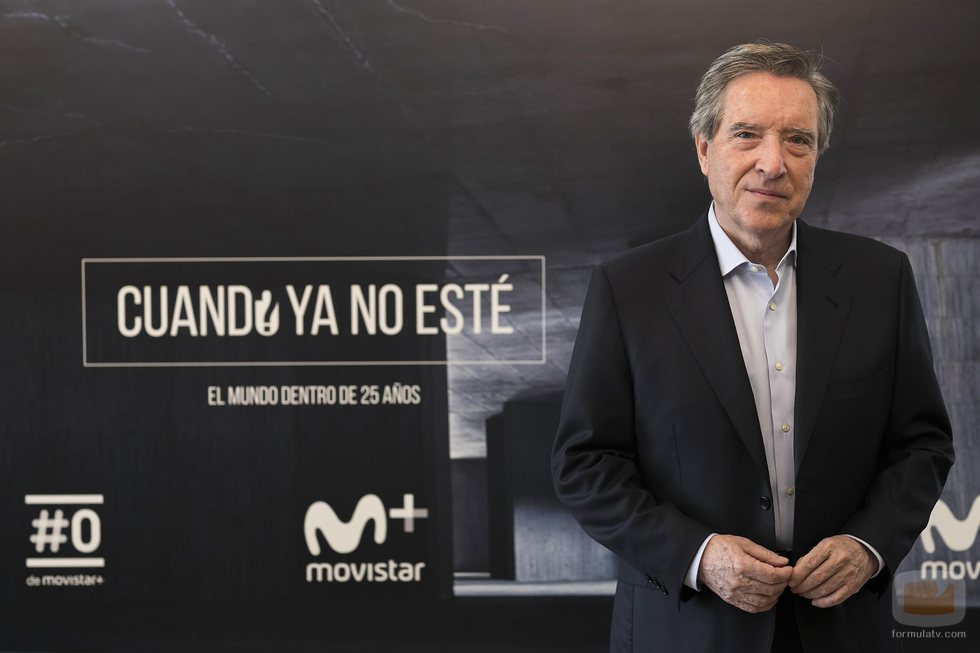  Iñaki Gabilondo promocionando la tercera temporada de 'Cuando yo no esté'