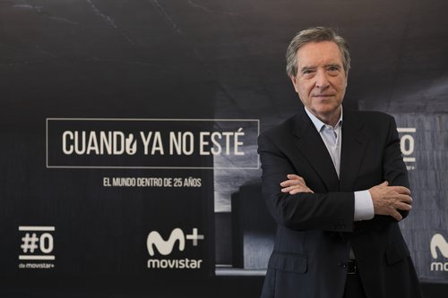 Iñaki Gabilondo en la presentación de la tercera temporada de 'Cuando yo no esté'