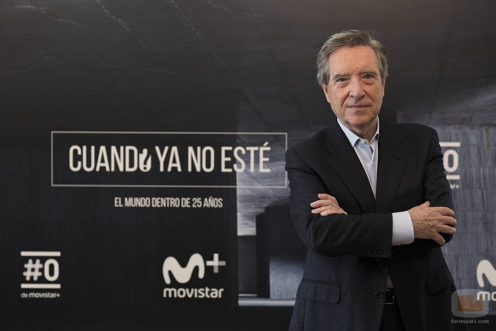 Iñaki Gabilondo en la presentación de la tercera temporada de 'Cuando yo no esté'