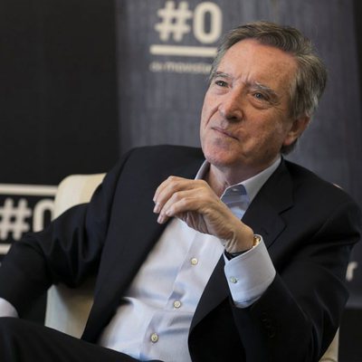 Iñaki Gabilondo en la presentación de 'Cuando yo no esté' el programa que habla del futuro
