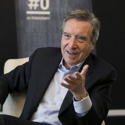 Iñaki Gabilondo en la presentación de la tercera temporada de su programa