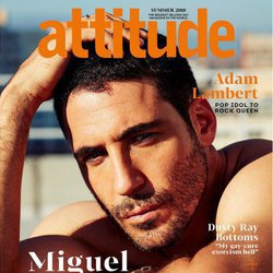 Posado de Miguel Ángel Silvestre para la revista Attitude