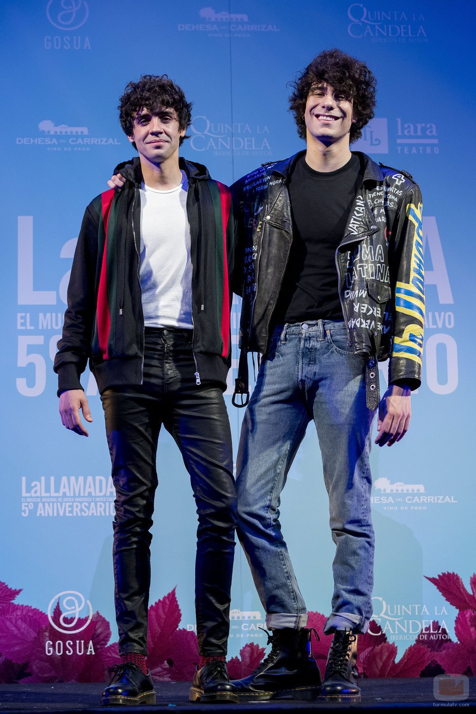 Javier Calvo y Javier Ambrossi en la presentación de "La Llamada"