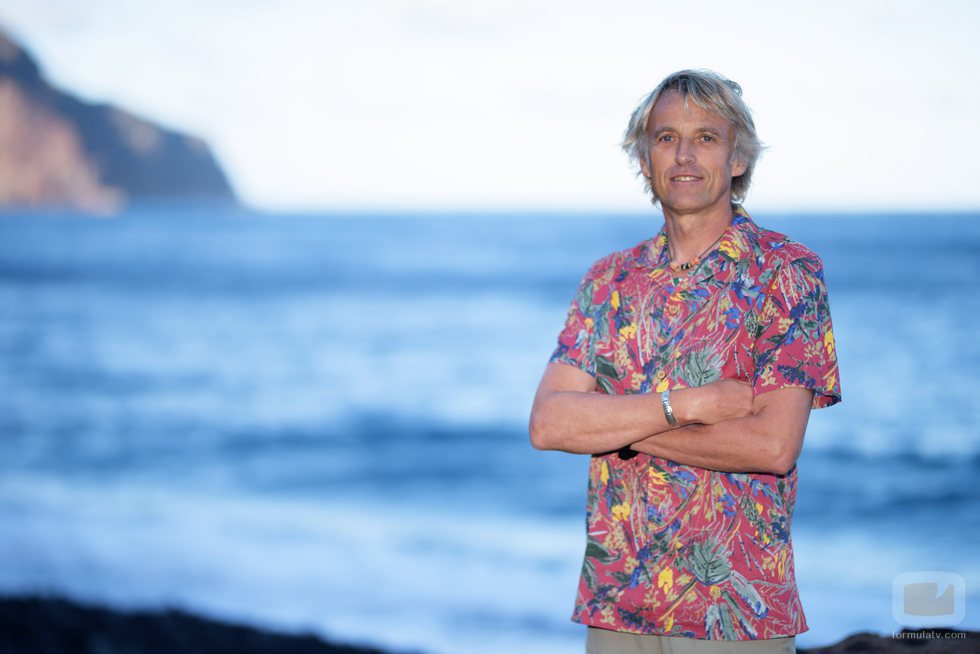 Jesús Calleja en El Hierro durante la cuarta temporada de 'Volando Voy'