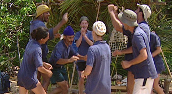 El equipo Sur de la primera edición de 'Supervivientes: Expedición Robinson'