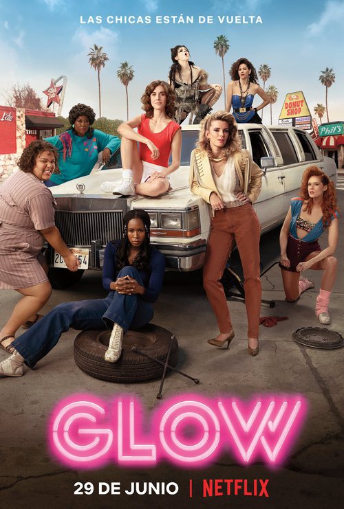Póster de la segunda temporada de 'GLOW'