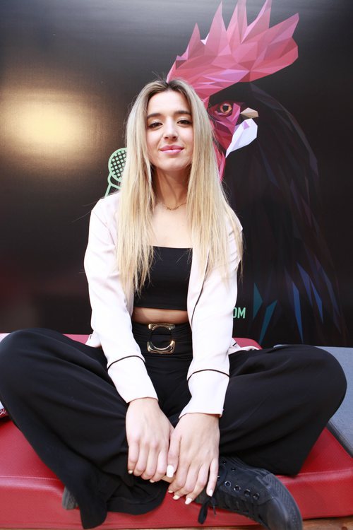 Mimi posa en la presentación del Carrefest Music Talent 2018