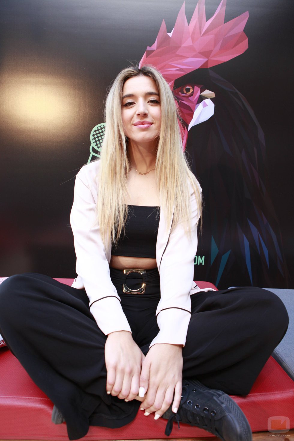 Mimi posa en la presentación del Carrefest Music Talent 2018