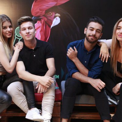 Nerea, Raoul, Agoney y Mimi en el Carrefest Music Talent 2018