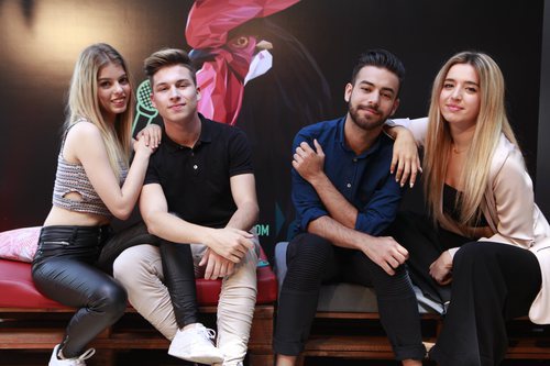 Nerea, Raoul, Agoney y Mimi en el Carrefest Music Talent 2018