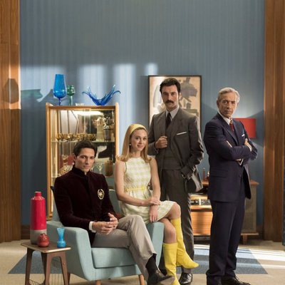 Andrés Velencoso, Marta Hazas, Javier Rey e Imanol Arias en la segunda temporada de 'Velvet colección'
