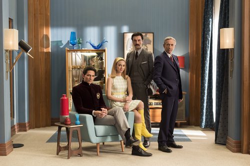 Marta Hazas, Andrés Velencoso, Javier Rey e Imanol Arias en la segunda temporada de 'Velvet coleccion'