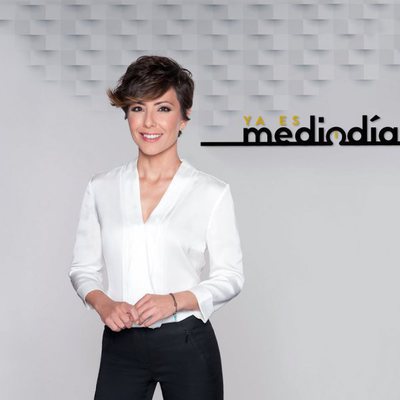 Sonsoles Ónega en 'Ya es mediodia', su programa de actualidad de Telecinco