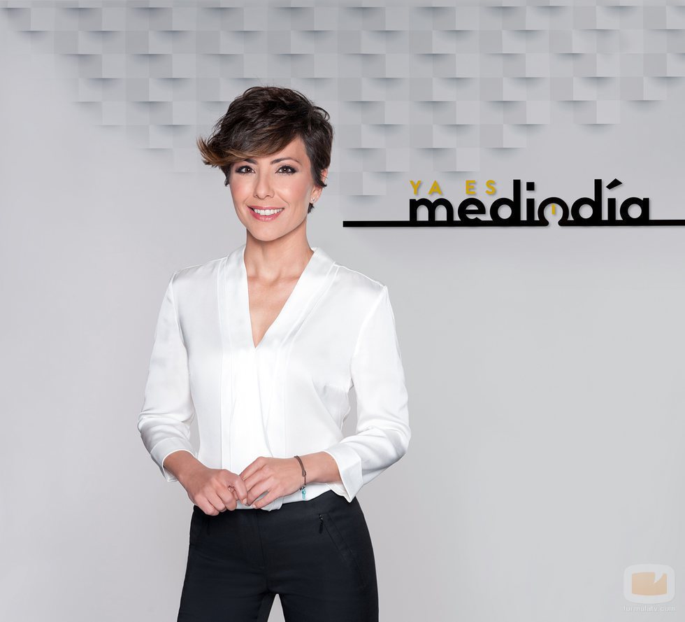 Sonsoles Ónega en 'Ya es mediodia', su programa de actualidad de Telecinco