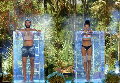 Sofía y Logan, rivales en la segunda prueba de la gala final de 'Supervivientes 2018'