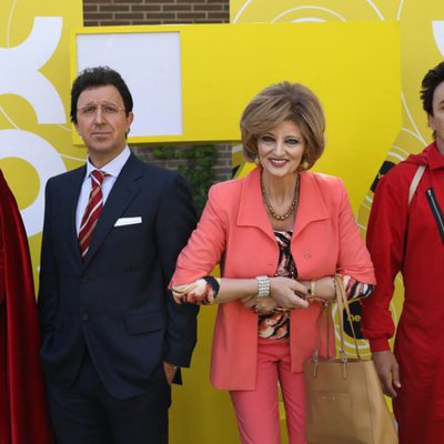 Mónica Pérez, Jordi Ríos, Olga Hueso y David Fernández en la presentación de 'Homo Zapping'